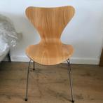 1 Vintage Fritz Hansen 3107 vlinder stoel, Huis en Inrichting, Stoelen, Ophalen of Verzenden, Gebruikt, Bruin, Eén