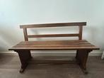 (Hal)bankje, Tuin en Terras, Ophalen, Gebruikt, Hout