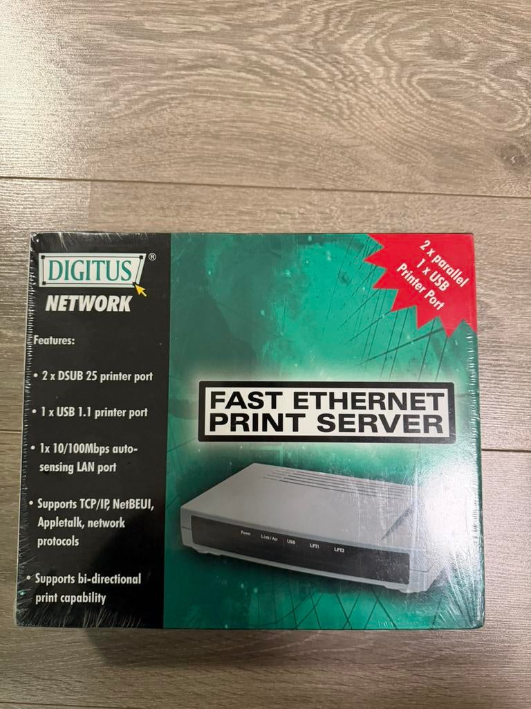 Print server, Ophalen, Nieuw