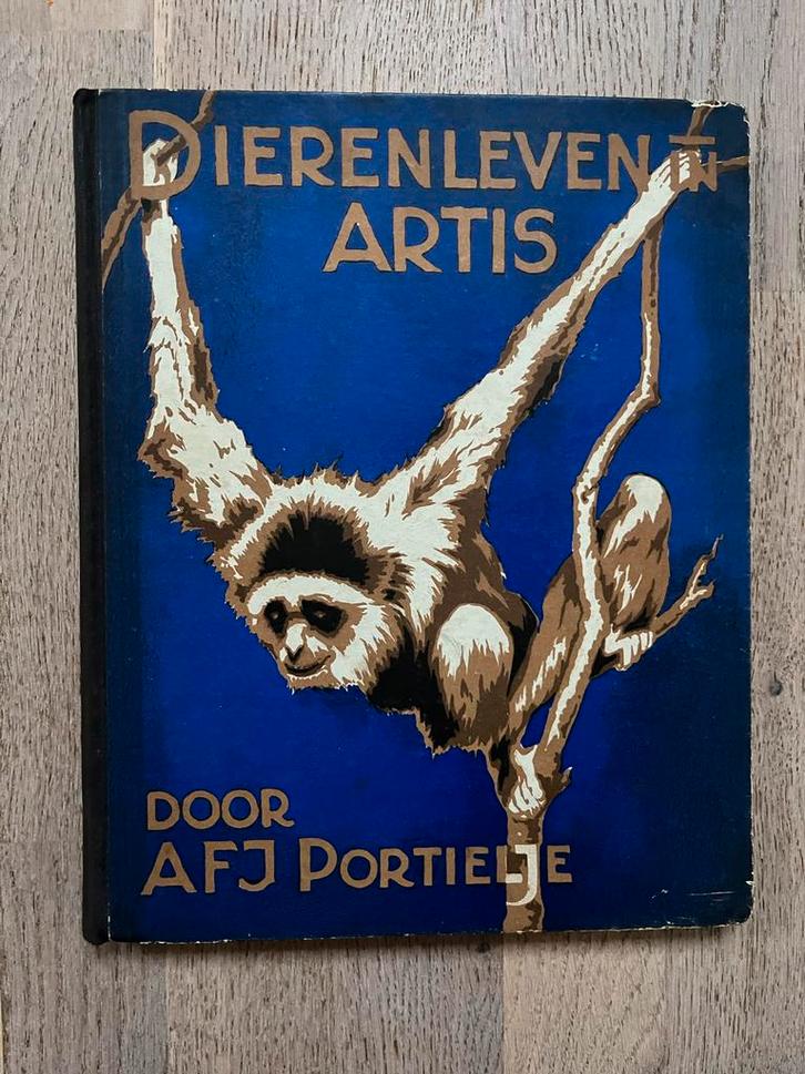 Dierenleven in Artis, Verkade 1939, Antiek en Kunst, Antiek | Boeken en Bijbels, Ophalen of Verzenden