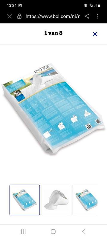 Intex glasparels voor zwembadpomp 25 kg beschikbaar voor biedingen