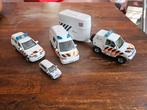 Speelgoed politie auto's en paardentrailer, Hobby en Vrije tijd, Modelauto's | 1:24, Ophalen of Verzenden, Gebruikt