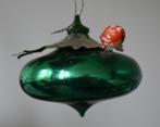 oude kunststof kerstbal jaren 60, Ophalen of Verzenden, Gebruikt