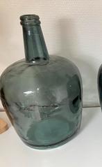 Glasgeblazen vaas, Huis en Inrichting, Woonaccessoires | Vazen, Ophalen, Gebruikt, Blauw, Glas