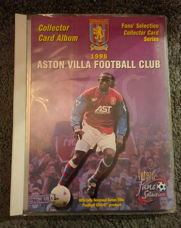 Aston Villa Football Club Compleet Collector Card Album  beschikbaar voor biedingen