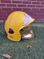 Brandweerhelm MSA - Geel, Ophalen of Verzenden