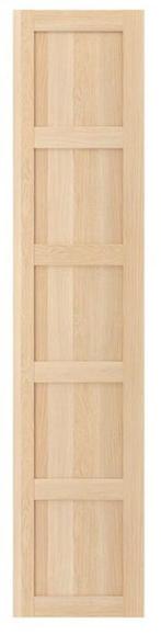 Ikea 1x deur Bergsbo - wit gelazuurd eikeneffect 50x229 cm, Huis en Inrichting, Ophalen, 200 cm of meer, Nieuw, 50 tot 100 cm