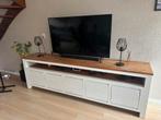 Dressior van echt hout, kleur wit, Ophalen, Gebruikt, 200 cm of meer, Minder dan 100 cm
