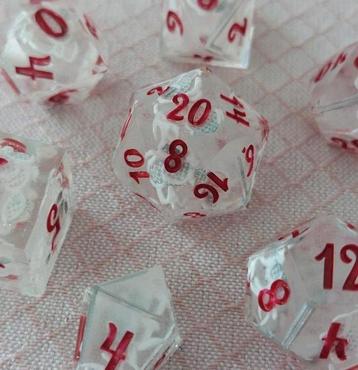  D&D dobbelstenenset dungeon and dragons, dnd, RPG, dice set beschikbaar voor biedingen