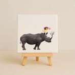 Wandtegeltje rhino, Ophalen of Verzenden, Nieuw