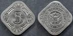 Vierkante 5 cent 1939 Prachtig, Postzegels en Munten, Munten | Nederland, Verzenden, Koningin Wilhelmina, 5 cent