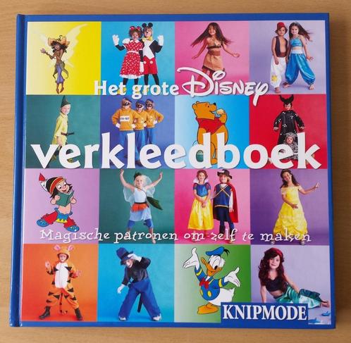 Het Grote Disney Verkleedboek - Knipmode - 2006, Hobby en Vrije tijd, Kledingpatronen, Gebruikt, Overige typen, Kind, Knipmode