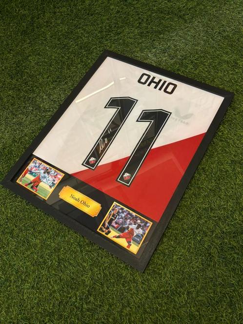 Noah Ohio - Gesigneerd FC Utrecht thuisshirt 24/25, Verzamelen, Sportartikelen en Voetbal, Zo goed als nieuw, Shirt, F.C. Utrecht