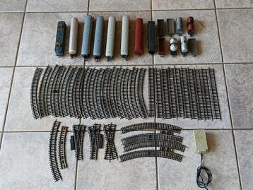Jouef assortiment trein spullen,loc wagons wissels en rails. beschikbaar voor biedingen