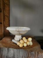 Vintage Italiaanse Marmeren Schaal & Druiventros, Ophalen of Verzenden