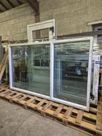 Kunststof kozijn nieuw 2x vast raam Triple HR+++ zonwerend, Ophalen, Kunststof, Nieuw, 150 tot 225 cm
