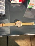 Gouden dameshorloge met strass, Overige merken, Staal, Polshorloge, Ophalen of Verzenden