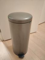 Brabantia pedaalemmer 30L - Gebruikt, Ophalen, Gebruikt, Rvs, 50 tot 75 cm