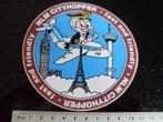 sticker NLM cityhopper fast and friendly F28 fokker, Verzamelen, Verzenden, Zo goed als nieuw, Bedrijf of Vereniging