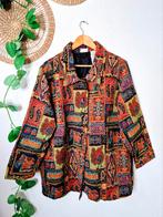 Vintage hippie/boho India sequin jas XL, Kleding | Dames, Maat 46/48 (XL) of groter, Ophalen of Verzenden, Zo goed als nieuw, White Stag