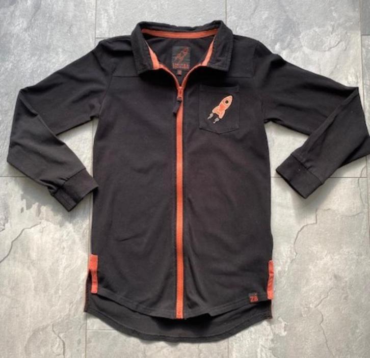 Z8 Baas longsleeve Beasty black, maat 140/146 (qwe), Kinderen en Baby's, Kinderkleding | Maat 140, Zo goed als nieuw, Jongen, Shirt of Longsleeve