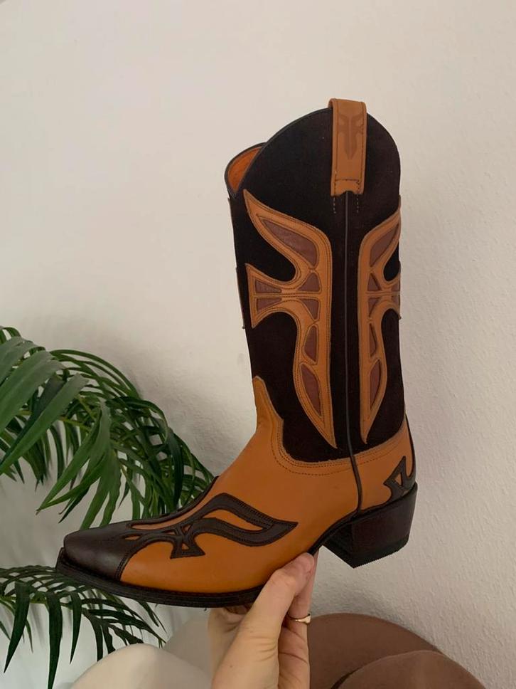 Frye cowboylaarzen 38 39 western boots bohemian laarzen, Kleding | Dames, Schoenen, Nieuw, Hoge laarzen, Bruin, Ophalen of Verzenden