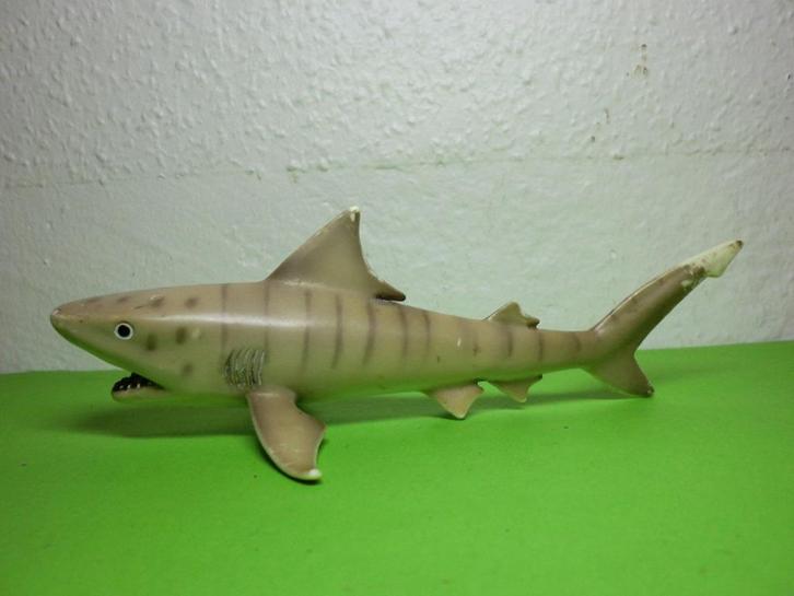 Schleich 14555 tijgerhaai, dierfiguur, Verzamelen, Dierenverzamelingen, Gebruikt, Beeldje of Figuurtje, Wild dier, Verzenden