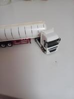 Te koop fraaie DAF CF truck met tankoplegger Herpa 1:87 HO, Hobby en Vrije tijd, Modelauto's | 1:87, Ophalen of Verzenden, Zo goed als nieuw