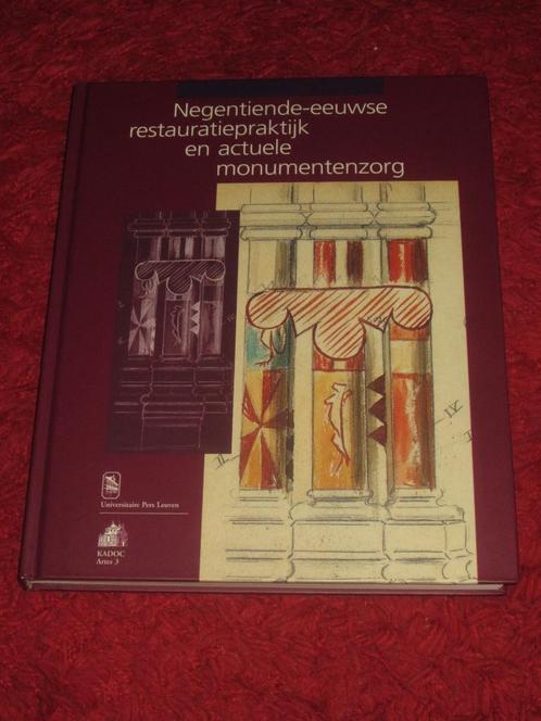 Negentiende-eeuwse restauratiepraktijk en monumentenzorg, Boeken, Kunst en Cultuur | Architectuur, Zo goed als nieuw, Overige onderwerpen