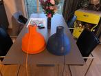 1 Muuto Unfold hanglamp in oranje, blauwe verkocht, Ophalen, Zo goed als nieuw, Kunststof, Minder dan 50 cm