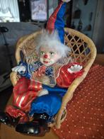 Clown in Korf - 26cm, Antiek en Kunst, Ophalen of Verzenden