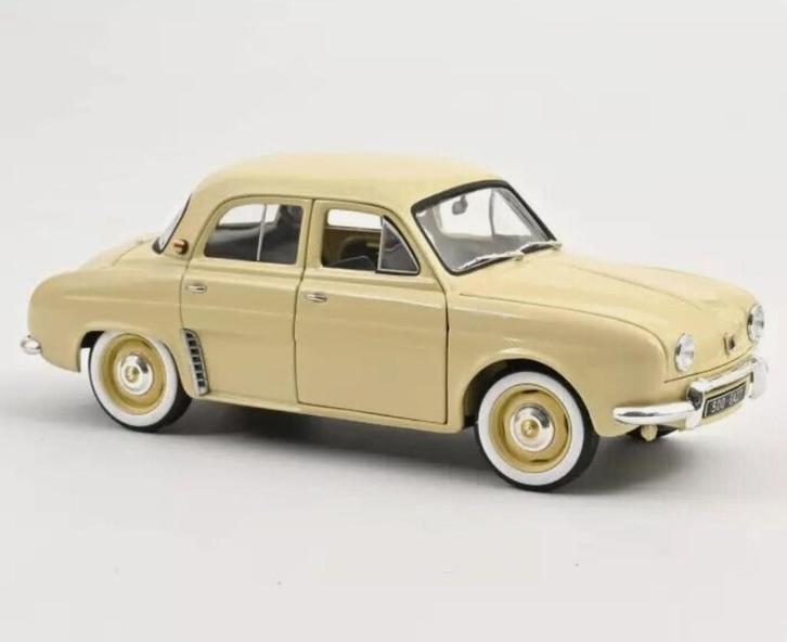 Renault Dauphine 1958 Beige schaal 1/18 NOREV Ref. 185258, Hobby en Vrije tijd, Modelauto's | 1:18, Nieuw, Auto, Norev, Verzenden