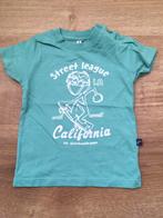T-shirt mintgroen maat 68, Kinderen en Baby's, Babykleding | Maat 68, Ophalen of Verzenden