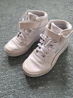 Puma sneaker halfhoog wit maat 37, Puma, Ophalen of Verzenden, Zo goed als nieuw, Jongen of Meisje