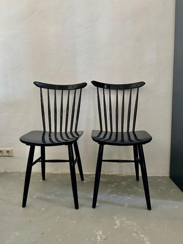 SALE! Vintage spijlenstoel, houten eetkamerstoelen beschikbaar voor biedingen