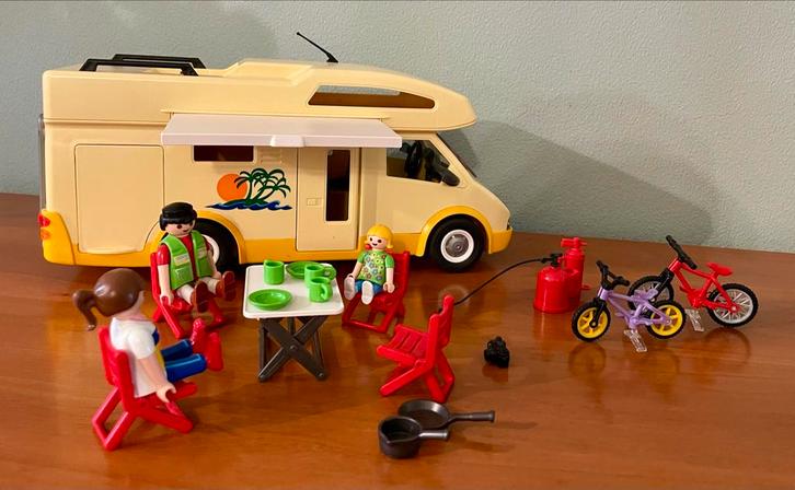 Playmobil 3647 Summer Fun Camper - Compleet!, Kinderen en Baby's, Speelgoed | Playmobil, Zo goed als nieuw, Ophalen