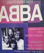 Abba voor Gemengd Koor. Zang. Piano. Gitaar., Muziek en Instrumenten, Gebruikt, Ophalen of Verzenden, Artiest of Componist, Zang