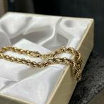 14k gouden rope armband schakel 5,5 gram, Ophalen of Verzenden, Zo goed als nieuw, Goud