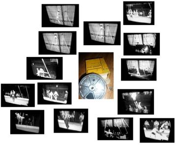 16mm film amateur - 1x30mtr Circus -1955 - mooie staat beschikbaar voor biedingen