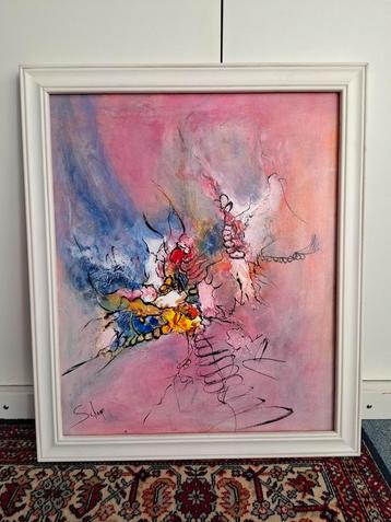 Schilderij van kunstschilder Arie Schaap beschikbaar voor biedingen