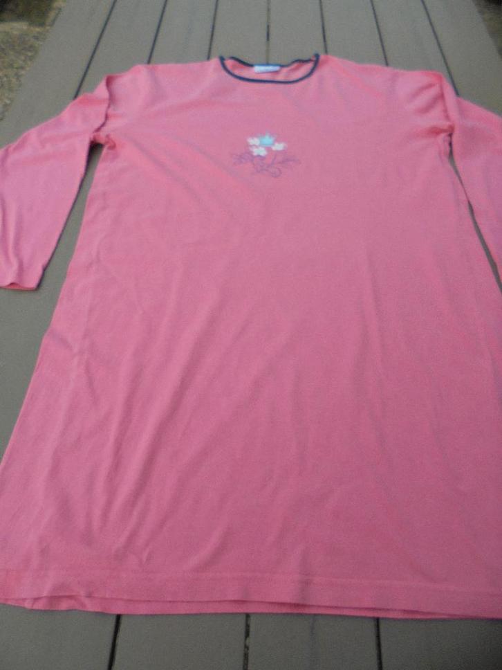 Rood nachthemd C&A, Kleding | Dames, Pyjama's, Gedragen, Maat 42/44 (L), Ophalen of Verzenden