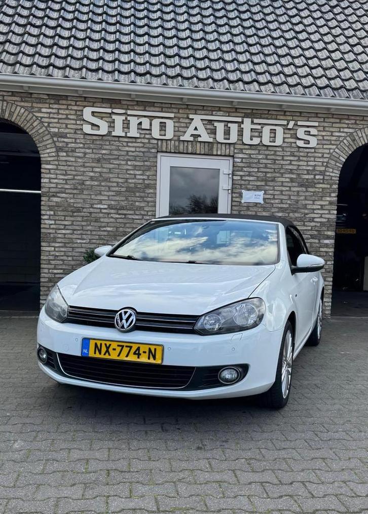 Volkswagen Golf Cabriolet 1.2 TSI Bj 2014 zeer nette auto, Auto's, Volkswagen, Particulier, Te koop, Golf, ABS, Airbags, Airconditioning