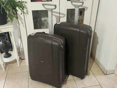 Samsonite Aeris de luxe spinner 4 wielen setprijs € 185,=, Sieraden, Tassen en Uiterlijk, Koffers, Zo goed als nieuw, Hard kunststof