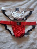 2 delige glimmende jockstraps maat L., Kleding | Heren, Ophalen of Verzenden, Overige kleuren, Jockmail, Overige typen
