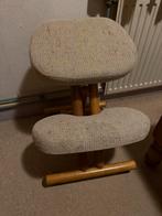 Ergonomische Houten kniestoel, Ophalen, In hoogte verstelbaar, Gebruikt, Hout