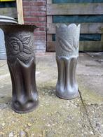 Trench art wo2 huls bewerkt tot vaas, Verzamelen, Ophalen of Verzenden, Landmacht, Engeland, Hulzen of Bodemvondsten