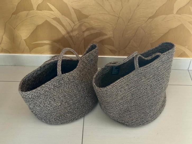 Opbergmanden/tassen | H&M Home, Huis en Inrichting, Woonaccessoires | Overige, Zo goed als nieuw, Ophalen of Verzenden