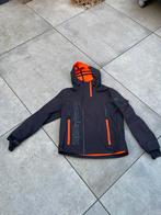 SuperDry Wintersport Jas - 2XL (valt als XL) zwart oranje, Ophalen of Verzenden, Zo goed als nieuw, Maat 56/58 (XL)