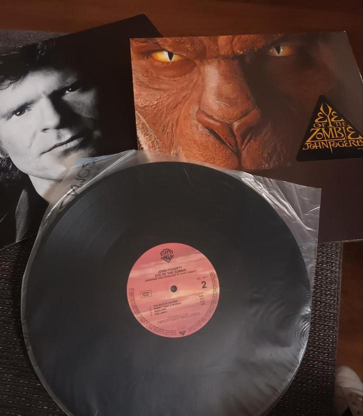 John Fogerty - Eye of the zombie 1986/LP+INNER VG+, Cd's en Dvd's, Vinyl | Rock, Gebruikt, Poprock, 12 inch, Ophalen of Verzenden