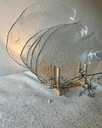 Arcoroc schaal plus borden in visvorm, Huis en Inrichting, Keuken | Servies, Ophalen of Verzenden, Overige stijlen, Glas, Zo goed als nieuw